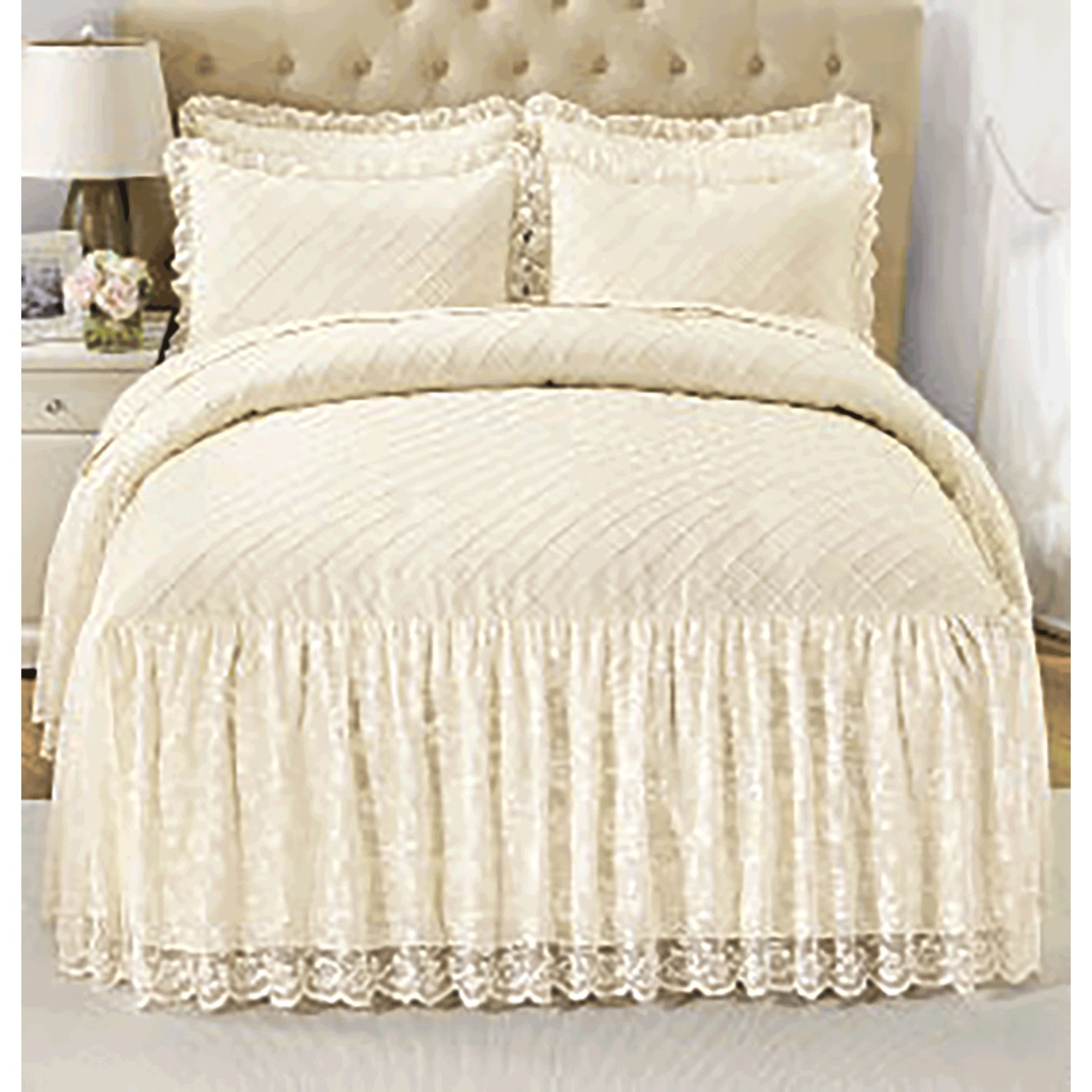 Vintage Lace Bedspread Harriet Carter