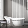Clorox Shower Curtain Liner, Clear, large