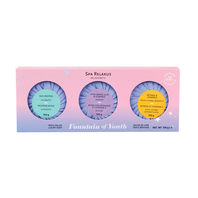 Set of 3 Fountain of Youth Soap, , large
