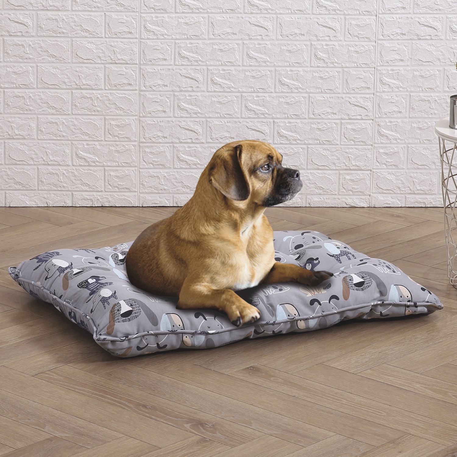 CottonTufted Pet Bed Harriet Carter