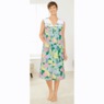 Floral Zip-Front Duster, , large