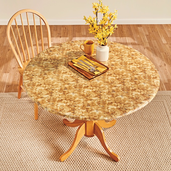 Indoor/Outdoor Fitted Tablecloths Harriet Carter