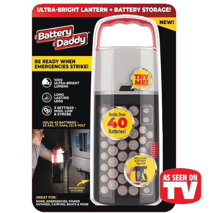 Battery Daddy Lantern with Battery Case, , large