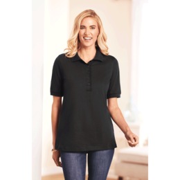 Knit Polo Top, , large
