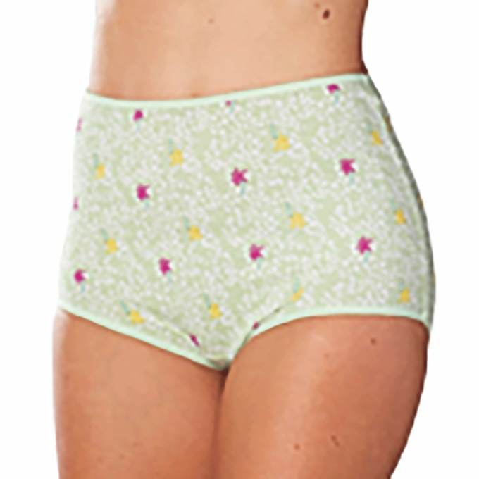 Cozee Corner&reg; 10-Pack Cotton Panties, Stripe, large