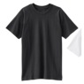 3-Pack Men's Basic T-Shirts, Black White Navy, large